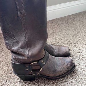 Frye - Harness 12R, Leather, Tan, Size 7